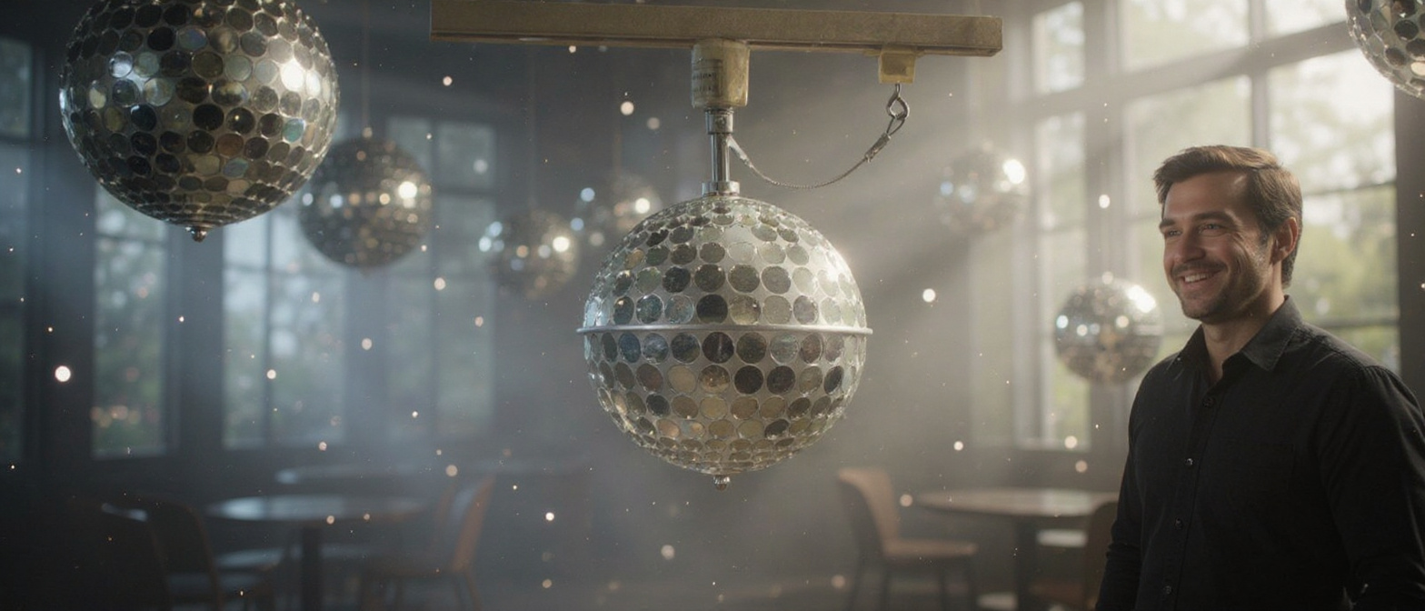 カフェの空間を格変える！環境に配慮したミラーボールの選び方